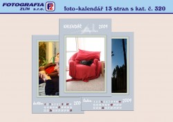 závěsný kalendář měsíční 13 stran