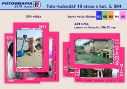 závěsný kalendář měsíční 13 stran