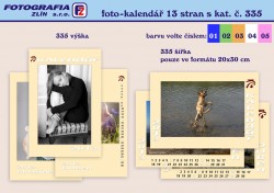 závěsný kalendář měsíční 13 stran